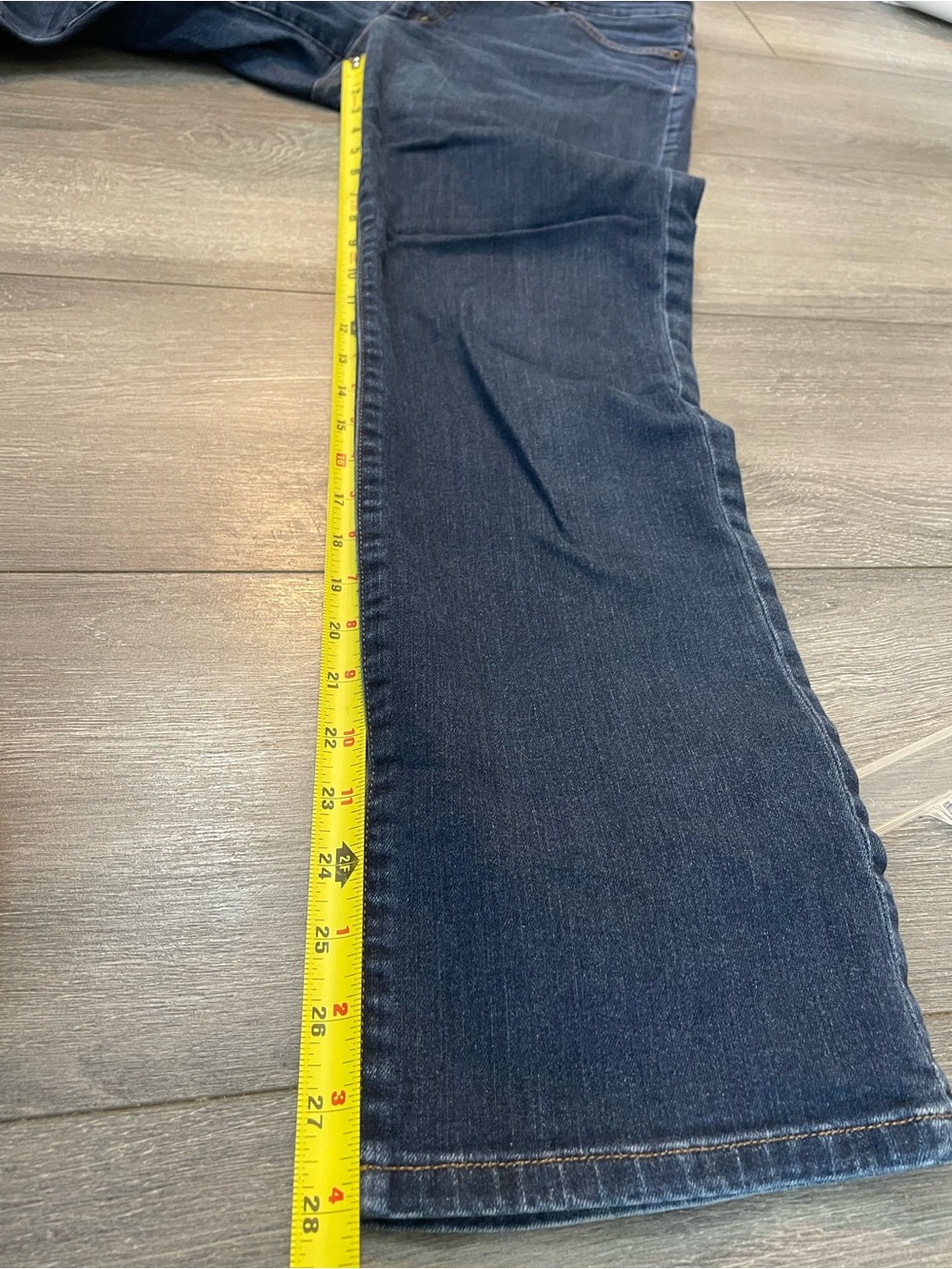 Lauren Ralph Lauren LRL Straight-Leg Jeans in Dark Indigo | size 12 - Picture 9 of 10